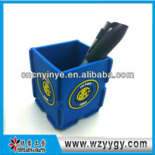 Desk Oganizer INTER AC Milano fancy soft PVC brush pot for pen